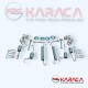 Kia Rio (ABS'li) Arka Fren Kampana Çivi Yay Takımı (2005 - 2011)